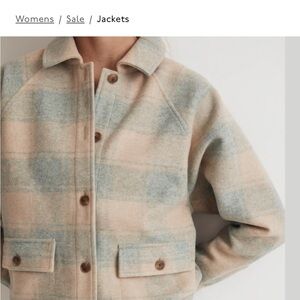 Madewell Brushed Jacquard Shirt Jacket